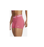 Shorts Nike Pro Feminino 3  Polegadas – Rosa