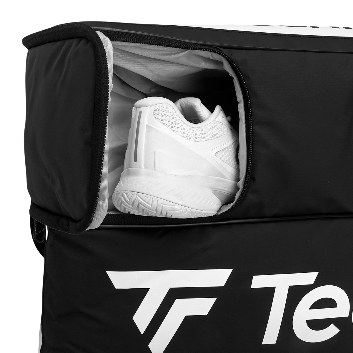 Raqueteira Tecnifibre Tour Endurance 12R Branca e Preta