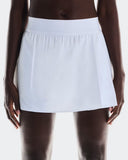 Saia Short On Running Court Skirt Pleated - Branca