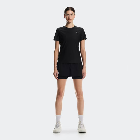 Camiseta On Running Court-T Feminina - preta