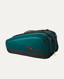 Raqueteira Wilson Blade v9 Super Tour  X15-Verde Esmeralda