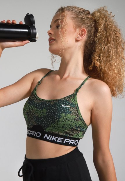 Top Nike Indy - Verde Militar