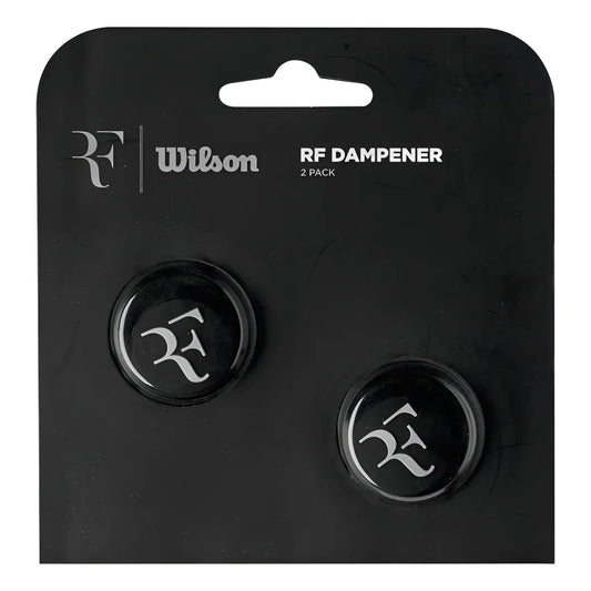 Antivibrador Wilson RF (Roger Federer) Preto e Cinza