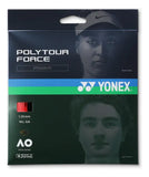 Corda Yonex Poly Tour Force  João Fonseca 1.25mm/16g - Vermelha / Set
