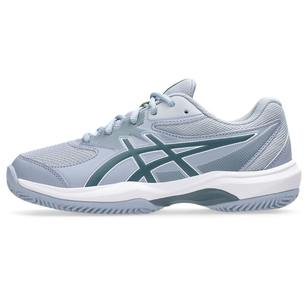 Tênis Asics Gel-Game Gs (Infatil ) Clay/Oc - Cinza/Verde