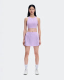 Saia Short On Running Court Skirt Pleated - Roxo