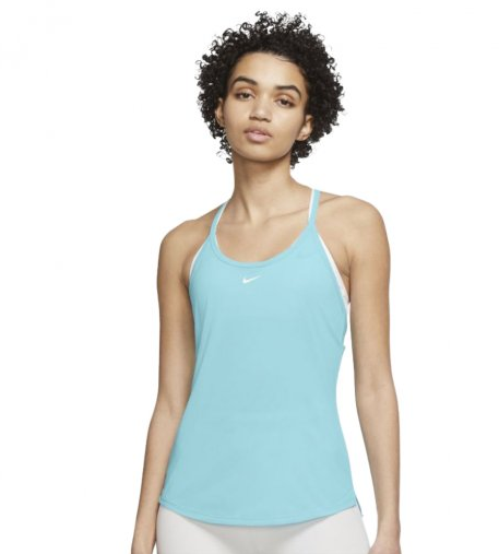 Regata Nike Dri-FIT One Elastika Feminina - Azul
