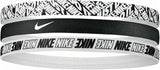 Kit Nike Faixa De Cabelo  Headbands 3 uni - Preta/Branco
