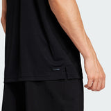 Camisa Polo Adidas Tênis Masculina - Preta