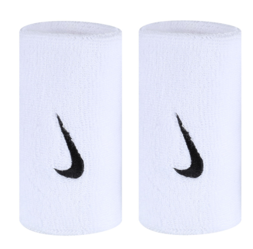 Munhequeira Nike swoosh Longa - Branco/Preto