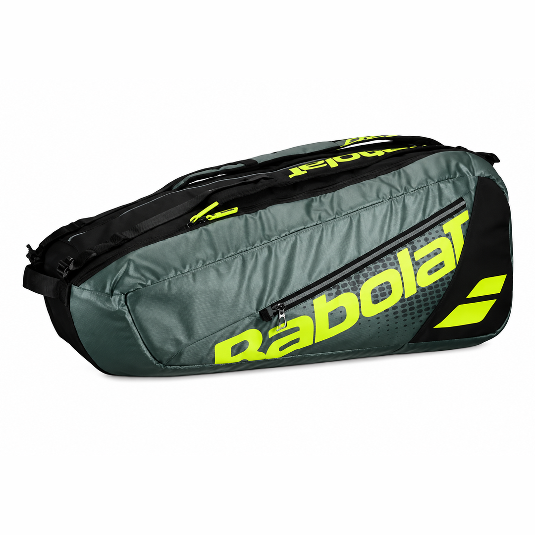 Raqueteira Babolat Pure Aero X6 2026 - Preta/Verde