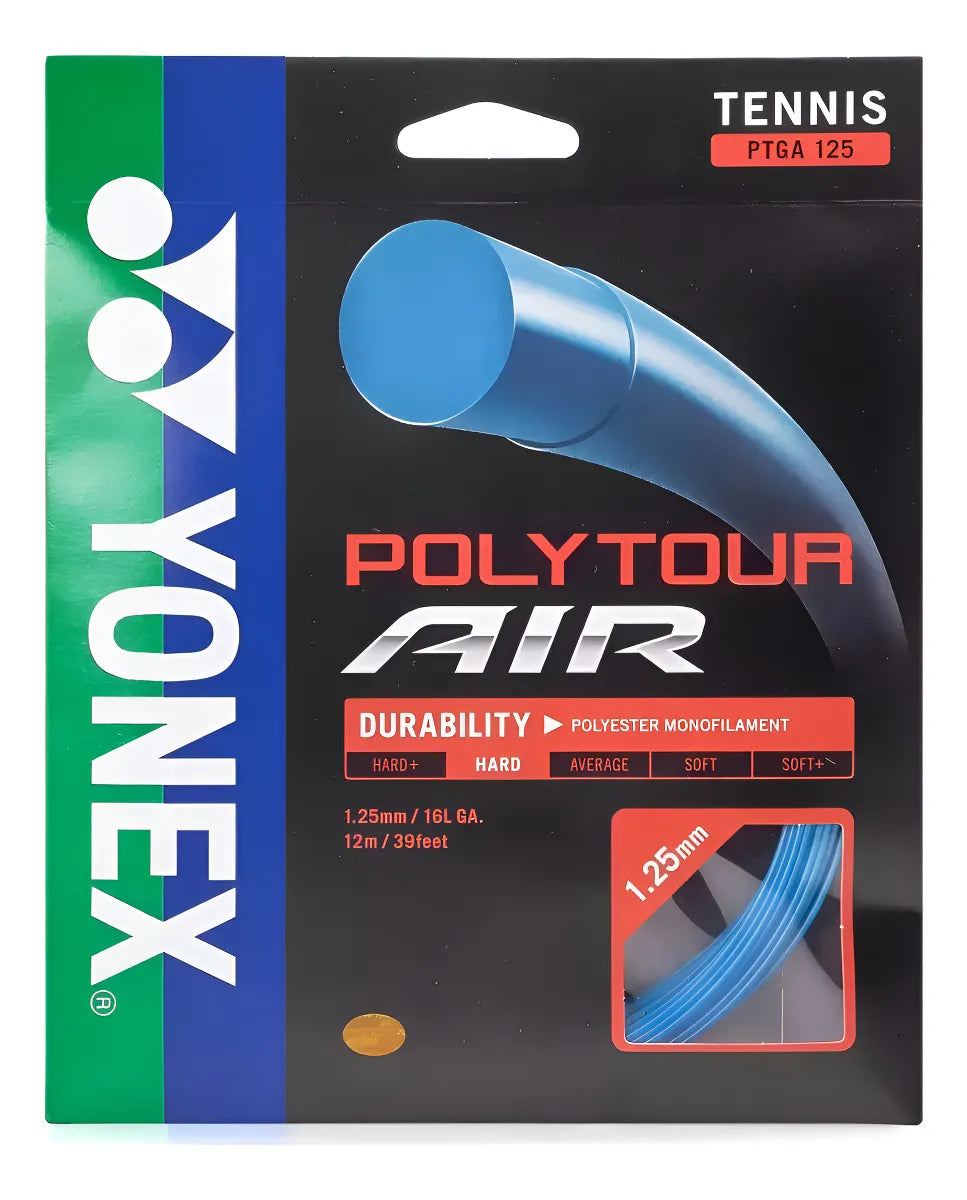 Corda Yonex PolyTour Air 1.25 Azul Cartela