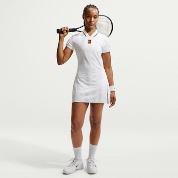 Vestido Nike Tênis Dri-Fit  Court Slam Feminino - Branco