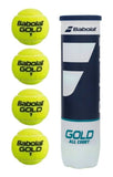 Bola de Tênis Babolat Gold All Court -Tubo Com 4 Bolas