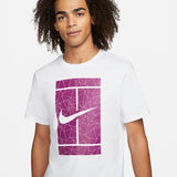 Camiseta Nike Court Masculina - Branca