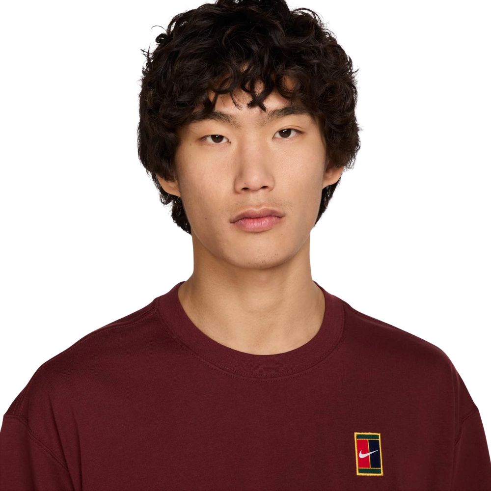 Camiseta Nike Court Heritage -Bordo