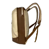 Mochila Beach Tennis AMA Supreme Bege e Marrom