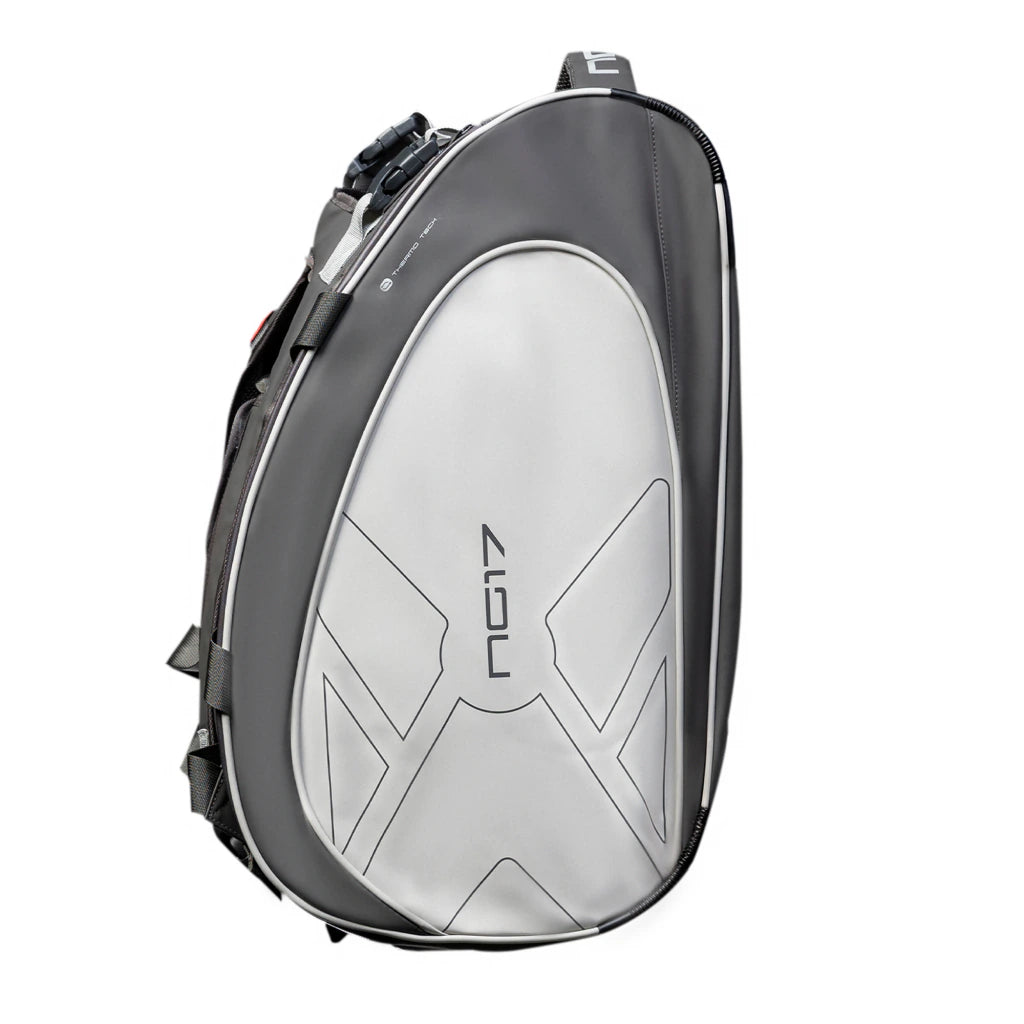 Raqueteira Beach Tennis Nox Luxury NG17 2026 Nico Gianotti - Branca/Preta