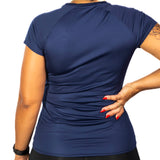 Camiseta Fila Tênis Basic Feminina - Azul Marinho