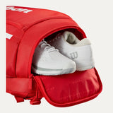 Mochila Wilson Super Tour - Vermelha/Branco