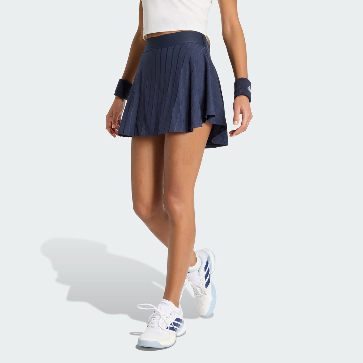 Saia Adidas Tennis Climacool Pro - Azul Marinho