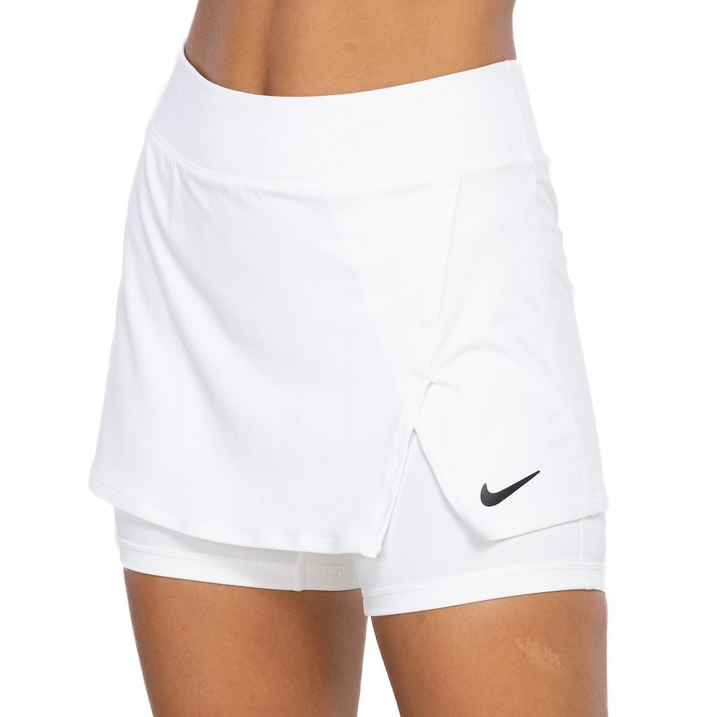 Saia Nike Court Dri-FIT  - Branca