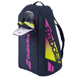 Raqueteira Babolat Pure Aero Rafa Nadal X12 - Preta Amarela e Rosa