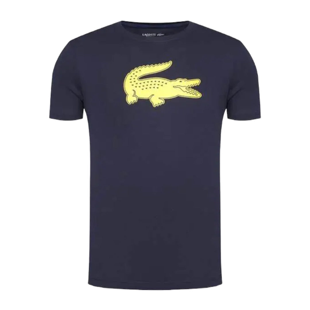 Camisetas Lacoste Sport Crocodilo - Azul Marinho