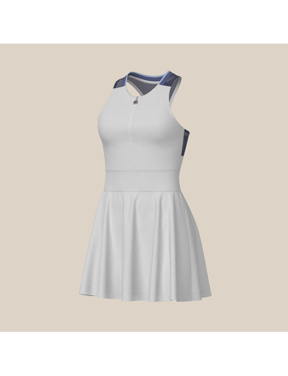 Vestido Fila Tênis Mach - Creme / Azul
