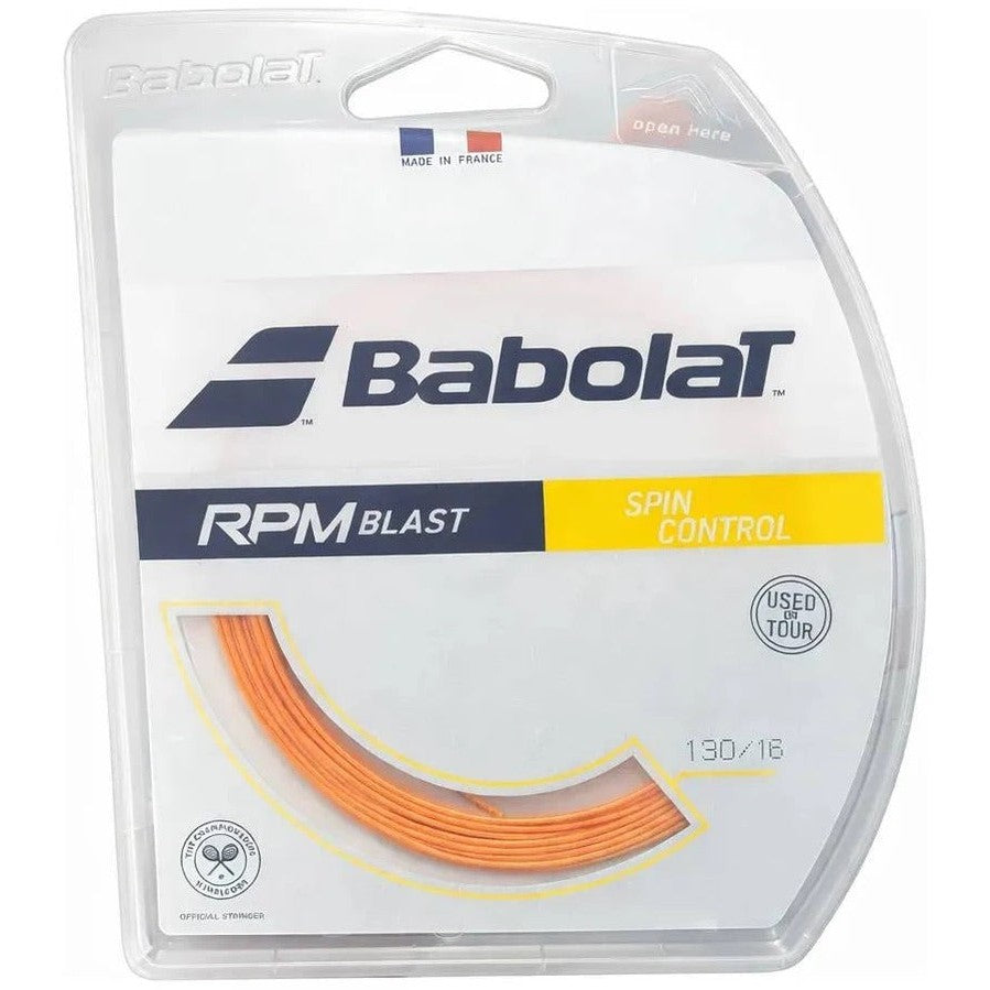Corda Babolat RPM Blast Laranja - Set Individual