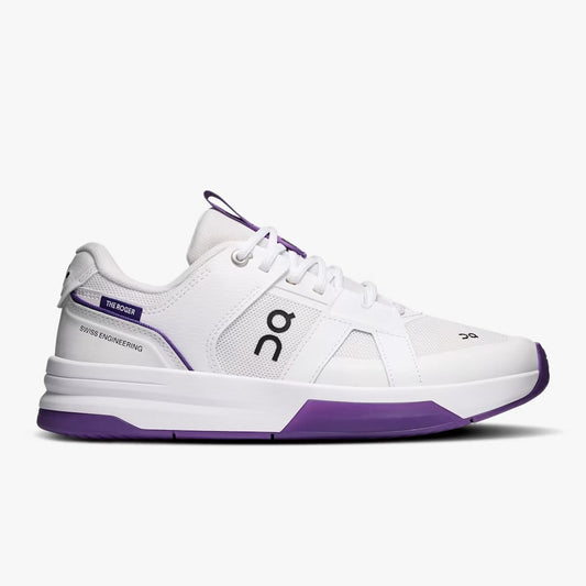 Tênis On Running The Roger Pro 2 All Court Feminino - Branco / Roxo