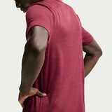 Camiseta Nike Dri-Fit  UV Miler Masculina - Bordô