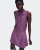 Saia Short On Running Court Skirt Pleated - Roxa