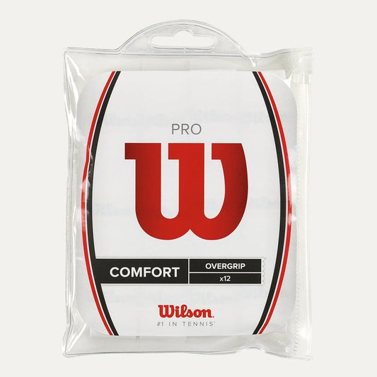 Overgrip Wilson Pro 12 unidades - Branco