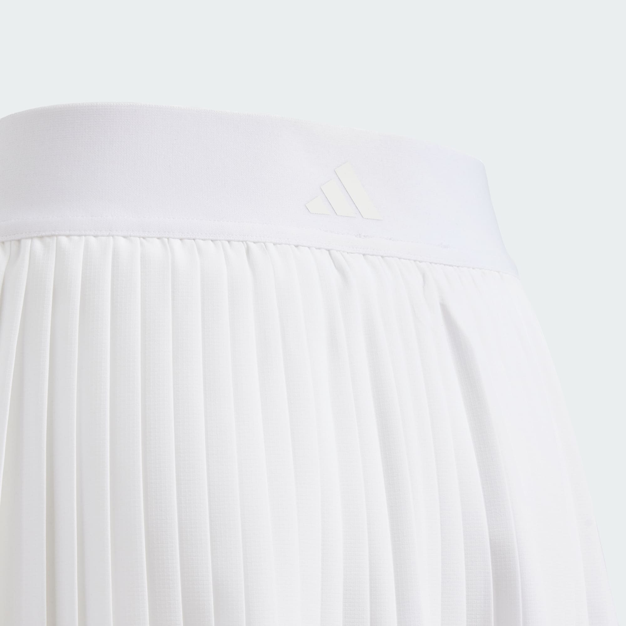 Saia Plissada Adidas Tênis -Branco