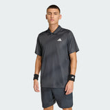 Camiseta Adidas Polo Estampada Tênis - Cinza