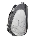 Raqueteira Beach Tennis  Nox Luxury NG17  Nico Gianotti - Branca/Preta