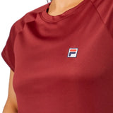 Camiseta Fila Tênis Basic Feminino - Vermelho