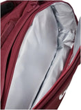 Raqueteira Wilson Defyer Redline 9 Pack - Bordô