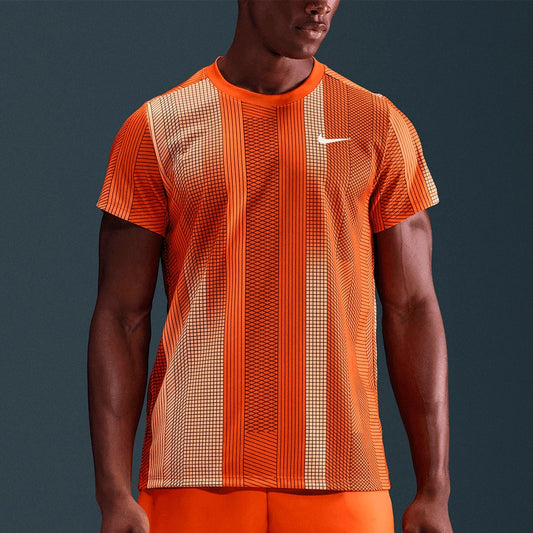 Camiseta Nike Court Victory Masculina - Laranja