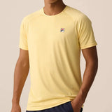 Camiseta Fila Player F-box Rib Masculino - Amarelo