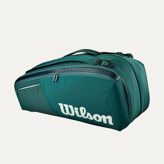 Raqueteira Wilson Blade V10 X9 - Verde Esmeralda