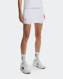 Short Saia On Runnig Court Skirt Split - Branco