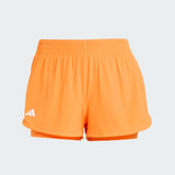 Shorts Adidas Tennis Climacool Match 2 Em 1 Femino - Laranja