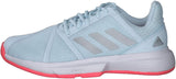 Tênis Adidas Courtjam Bounce All Court Feminino - Azul/Rosa