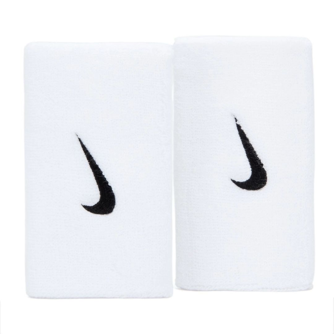 Munhequeira Nike swoosh Longa - Branco/Preto