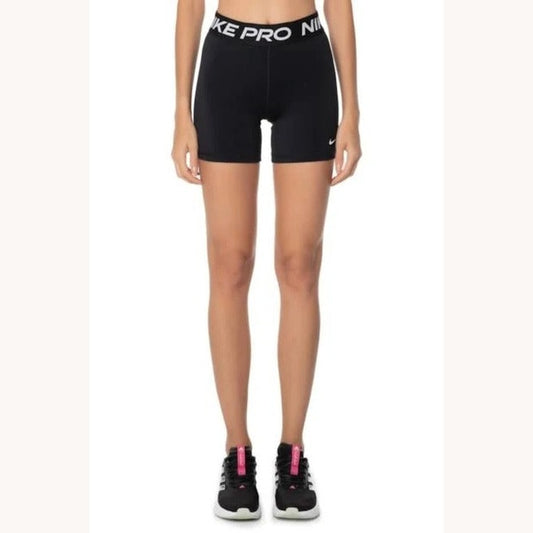 Shorts Nike Pro Feminino 5 Polegadas - Preto