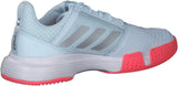Tênis Adidas Courtjam Bounce All Court Feminino - Azul/Rosa