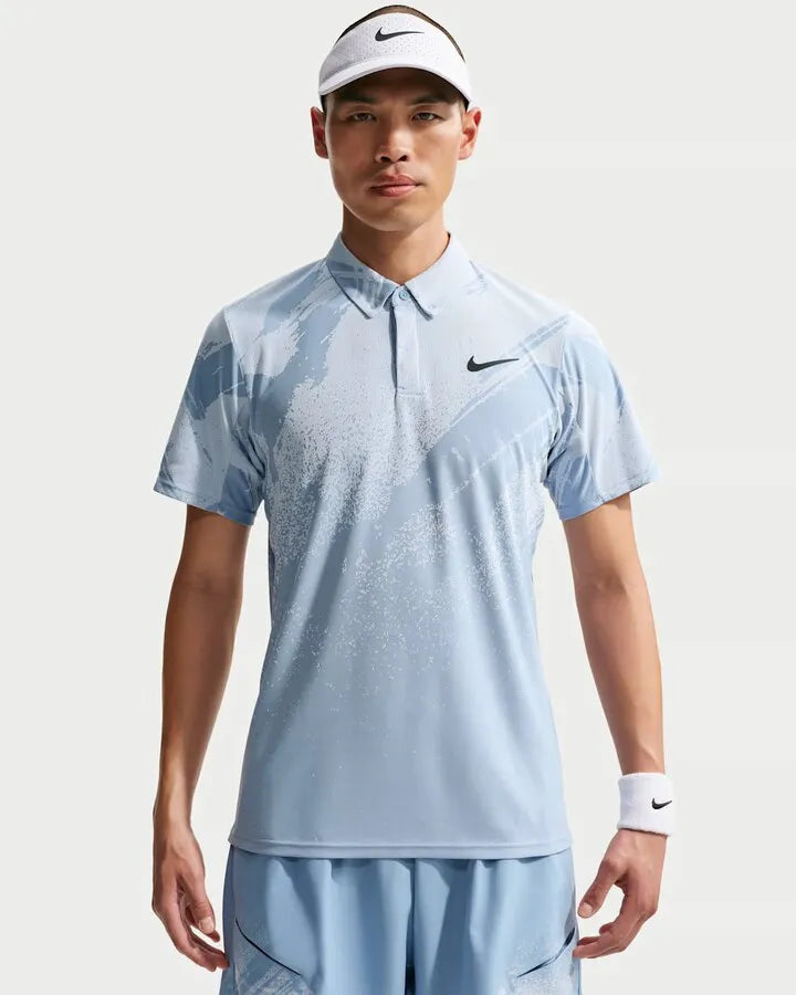 Camisa Polo Nike Court Slam Masculina - Azul